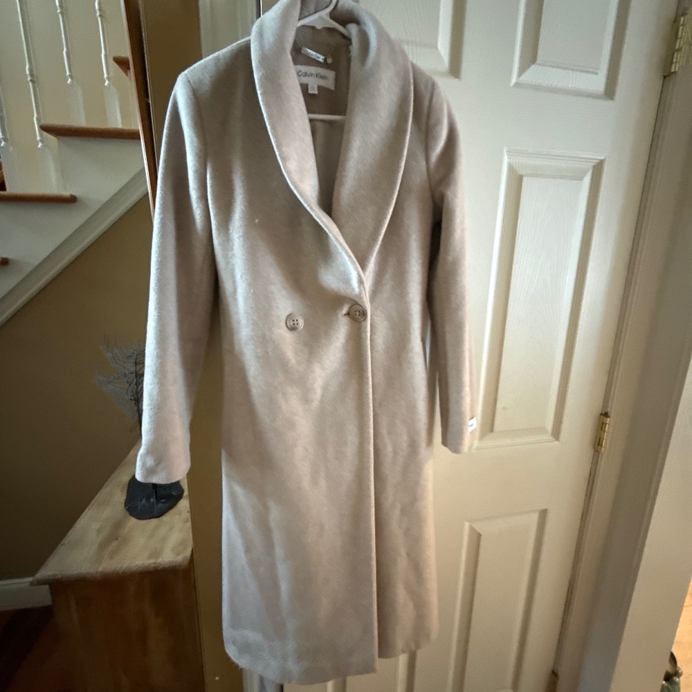 Cashmere coat by Calvin klein